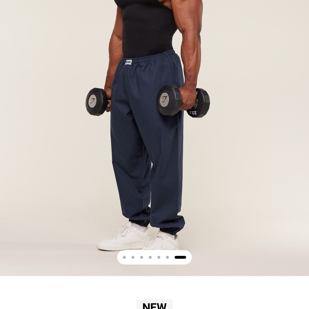 Gymshark XL Navy Pumper Joggers